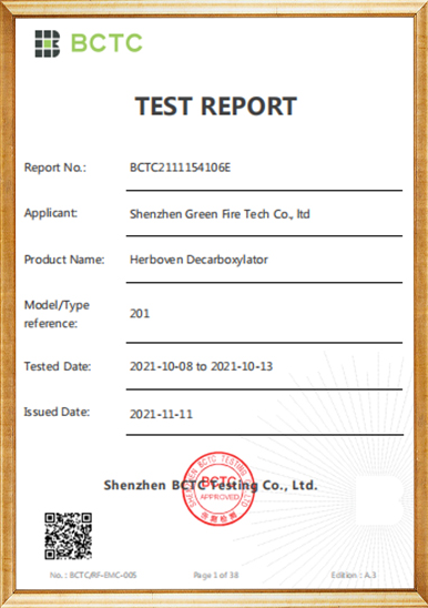 TEST REPORT